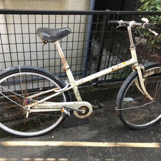 【交渉中】自転車　ジャンク品　無印良品