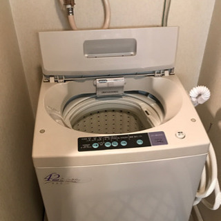 日立　全自動洗濯機4.2kg  差し上げます