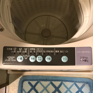 日立　全自動洗濯機4.2kg  差し上げますの画像