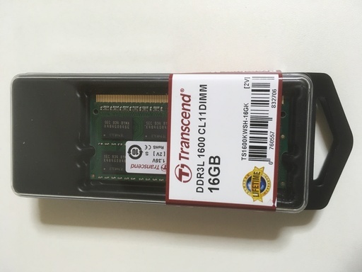 Transcend ノートPC用メモリ 8GB x 2　(DDR3)