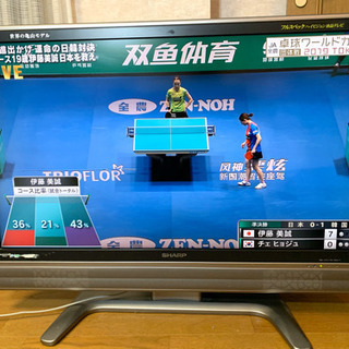 シャープ 液晶テレビ 37型 2008年製