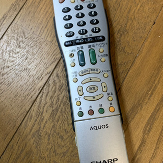 シャープ 液晶テレビ 37型 2008年製の画像