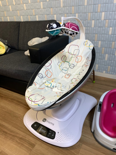 4moms mamaRoo (フォーマムズ) mamaroo4.0 ママルー4.0 プラッシュ 電動バウンサー(マルチ)