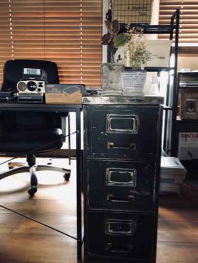 フランスメタルキャビネット/店舗什器/アトリエ/下駄箱