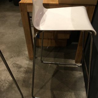 取り引き中 カウンターチェア イス 白 2脚