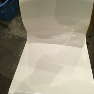 取り引き中 カウンターチェア イス 白 2脚の画像