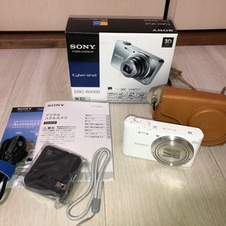 デジカメ WiFi機能付♪SONYサイバーショットDSC-WX100Wの画像