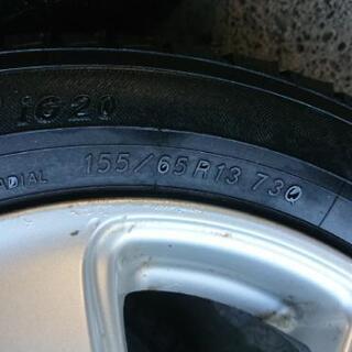 155/65R 13 アルミ付き の画像
