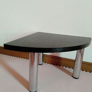 コーナーテーブル(黒)