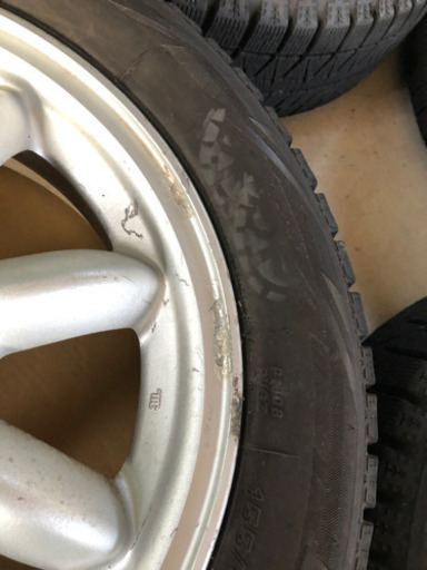 155 65 14 スタッドレス  タイヤホイール  4本