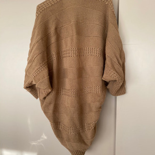 ニットカーデの画像