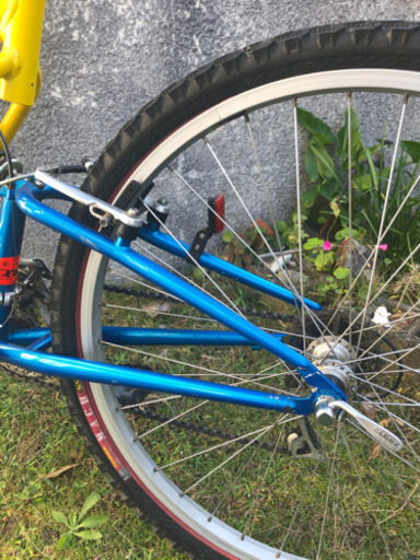 自転車　マウンテンバイク　前後サスペンション