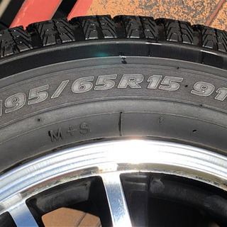 受け取り予定者決まりました★ スタッドレスタイヤ4本SET ホイル付の画像