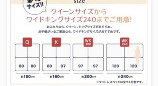 クイーンベッド