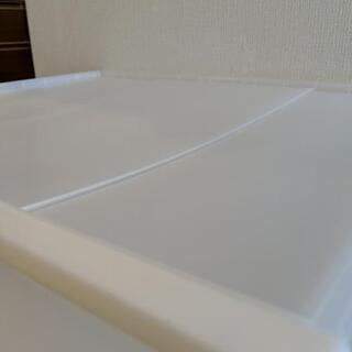 無印良品 ポリプロピレン 衣装ケースあげますの画像