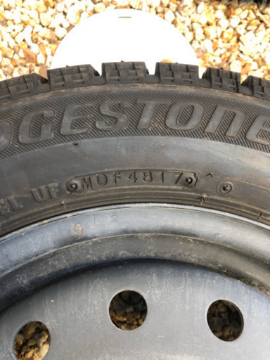 ☆中古☆ブリジストン☆スタッドレス☆155/65R13☆17製☆