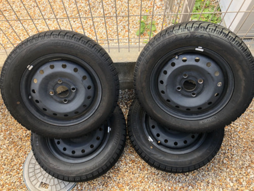 ☆中古☆ブリジストン☆スタッドレス☆155/65R13☆17製☆
