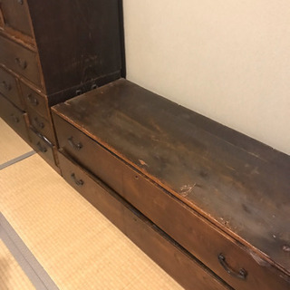 昭和初期？　箪笥　たんす　お譲りします　〈引き取り限定〉の画像