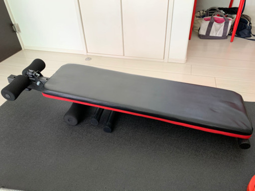 ダンベル６０kg　折りたたみ式フラットベンチ　セットで