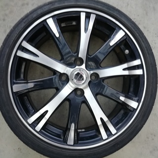 16インチ アルミホイール 4本セット 165/45R16の画像
