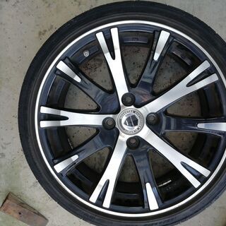 16インチ アルミホイール 4本セット 165/45R16の画像