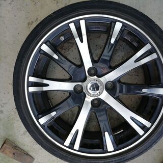 16インチ アルミホイール 4本セット 165/45R16の画像