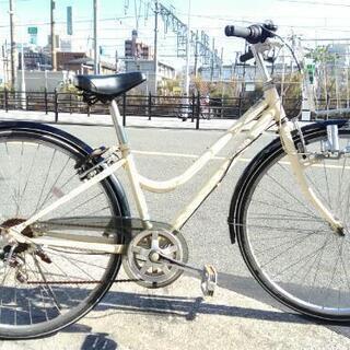 ♪ジモティー特価♪マルキン　27型中古シティサイクル　シマノ6段...