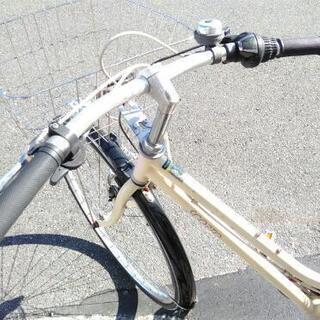 ♪ジモティー特価♪マルキン　27型中古シティサイクル　シマノ6段変速　新大阪サイクルキッズの画像