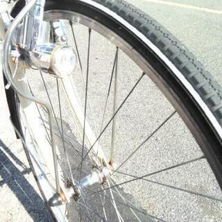 ♪ジモティー特価♪マルキン　27型中古シティサイクル　シマノ6段変速　新大阪サイクルキッズの画像