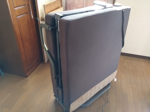 【値下げ】ニトリ　電動機能付き　折りたたみシングルベッド