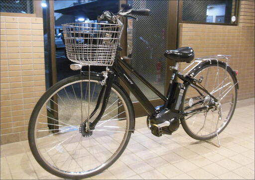 ★★　バッテリー良好！【ヤマハＰＡＳ－ＣＩＴＹ　Ｌ８】　チャイルドシートも装備可！　ステンレス製大型フロントバスケット！　お届け可能です！　★★