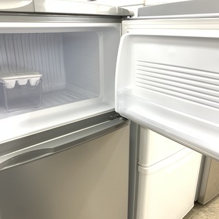 J150 【動作確認、クリーニング済】 ハイアール　冷蔵庫　AQR-111D　2015年製　★動作保証ありますの画像