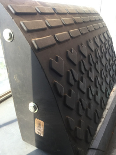 ゴム製　段差プレート　二個