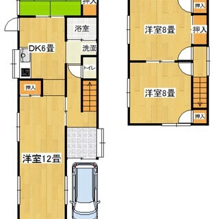 (契約になりました)勝木の栗本団地(グリーンライフの隣)。戸建て...