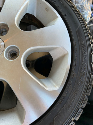 スズキ純正アルミ、スタッドレス