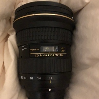 ニコン用　TOKINA 11 ~ 20mm F2.8　広角ズームレンズ