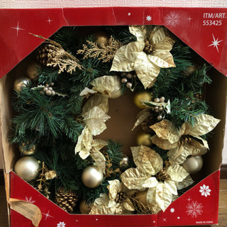 【決定済】クリスマスリース