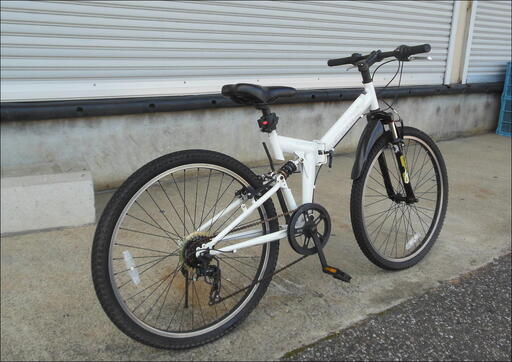 ★★　折り畳みＭＴＢ！　【２１Ｔｅｃｈｎｏｌｏｇｙ】　珍しい２６インチの折り畳みＭＴＢです！　幅広い用途で活躍いたします！　お届け可能