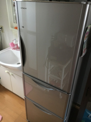 HOTACHI冷蔵庫 真空チルド 製氷機付き