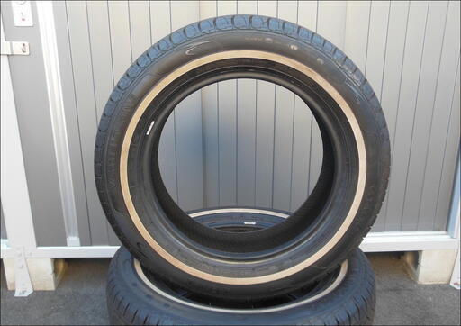 値下げしました！　★★　ホワイトリボンタイヤ！　【　１８５／６５Ｒ１５　ＣＥＮＴＡＲＡ　ＶＡＮＴＩ　ＴＯＵＲＩＮＧ】　バリ山！　１７年製！　ドレスアップに！　お届け可能です！　★★