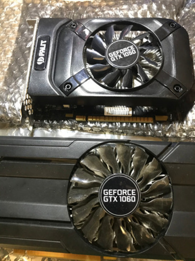 Palit製GTX1050 2G,同社製GTX1060 3G,その他ジャンクパーツ