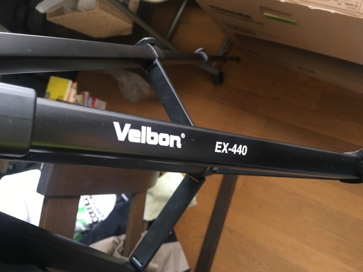 大きめ三脚 Velbon EX-440