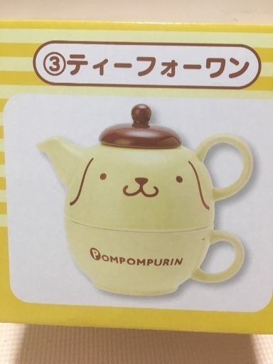新品　サンリオ　ポムポムプリン　ティーカップセット