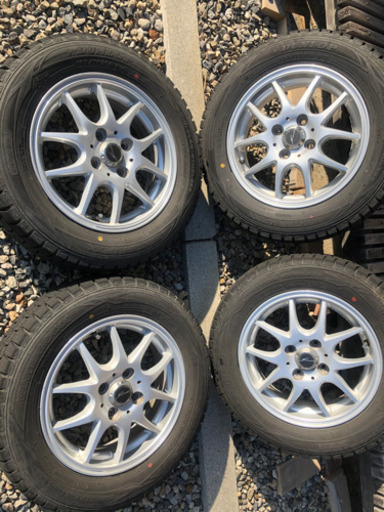 スタッドレス DUNLOP WM01 165/70R14 アルミホイール14×41/2J 4本