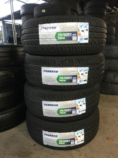 新品★215/55/17★ タイヤ交換コミコミ