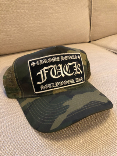 定番‼️Chrom hearts(クロムハーツ)ロゴ入り迷彩(カモフラ)CAP