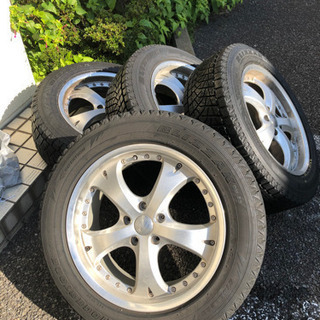 スタッドレスタイヤ　ホイール付き4本　ブリジストンの画像