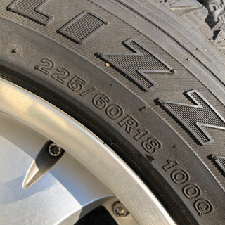 スタッドレスタイヤ　ホイール付き4本　ブリジストンの画像