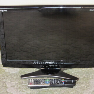 液晶テレビ（SHARP AQUOS LC-20E7 2010製）