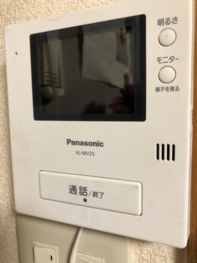 インターホン　Panasonic ドアホン